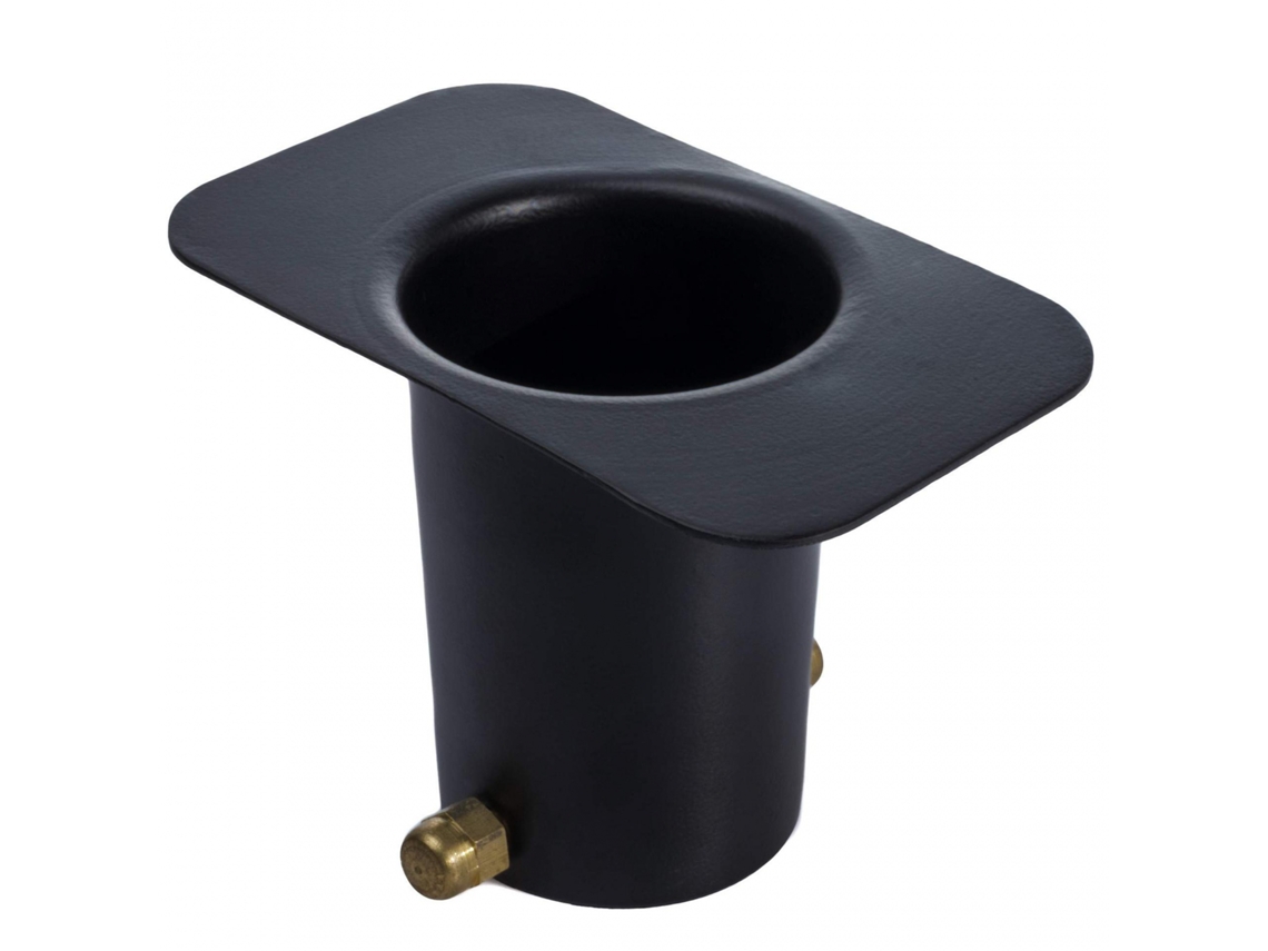 Adaptador De Calha De Alumínio Com Revestimento Em Pó Preto, Fácil Instalação Para Corrente De Chuva E Drenagem Externa