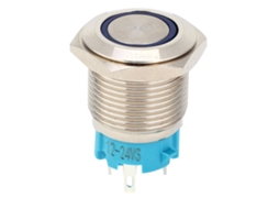 Interruptor Push button 12 24vdc 16mm
