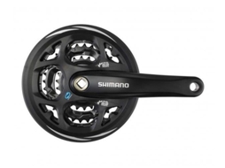 Conjunto de manivelas para bicicletas de montanha SHIMANO Altus 7-8V. 170 mm 42-32-22