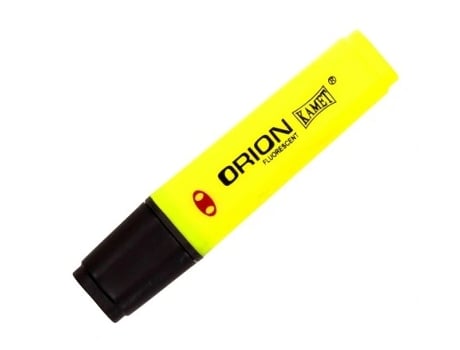 Marcadores De Texto Kamet Orion Amarelo