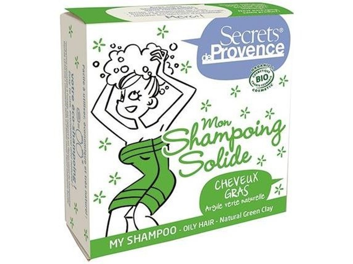 Shampoo Sólido para Cabelos Oleosos 85 Gr SECRETS DE PROVENCE