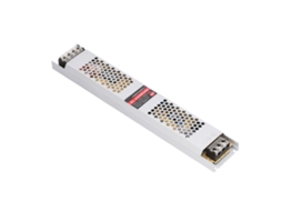 Laxiscreed Transformador Led 24v 200w Fino Com Dissipador Honeycomb E Entrada 190-240v