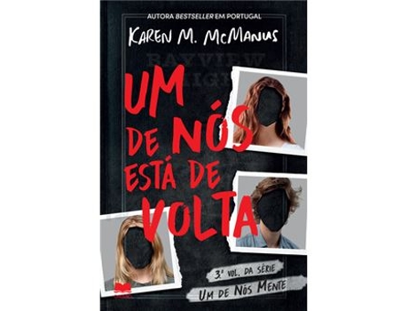 Livro Um de Nós Mente - Livro 3: Um de Nós Está de Volta de Karen M. McManus (Português)