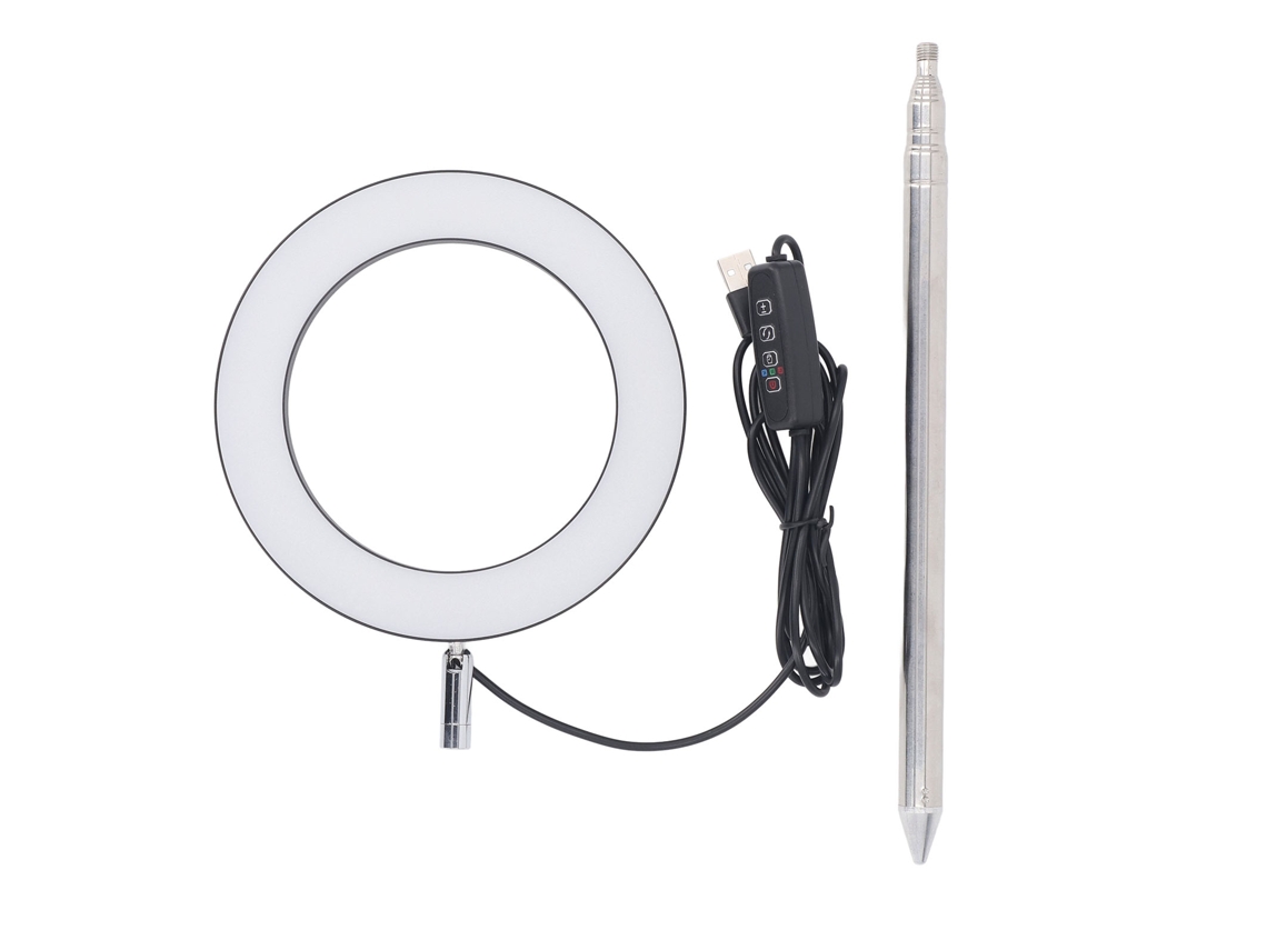 Luz de Cultivo Primerox, Espectro Completo, Ajustável em Altura, Temporizador, 6 polegadas, 10 Níveis de Brilho