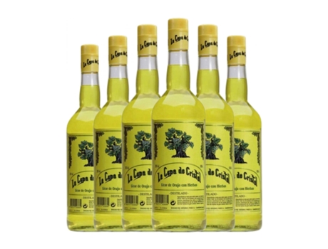 Licor de ervas PANIZO La Cepa de Cristal (1 L - 6 Unidades)
