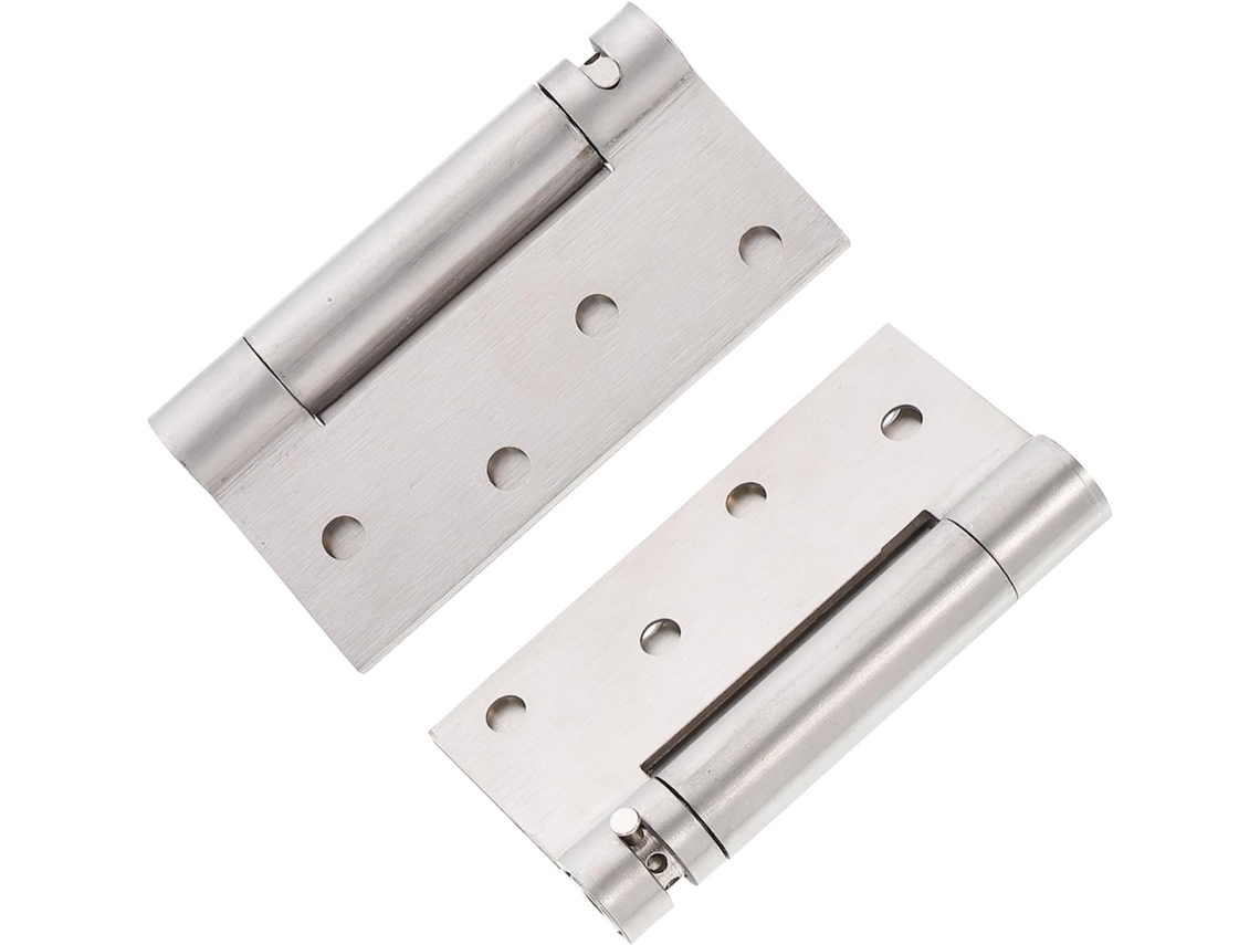 Dobradiças De Mola Simples Aço Inoxidável 4 Polegadas, Resistentes,