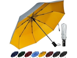 Guarda-chuva, Resistente À Chuva E Ao Vento, Com Abertura Fecho Automático, Portátil Dobrável, Adequado Para Homens Mulheres, Multifuncional