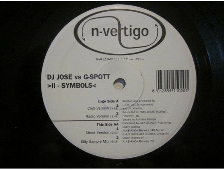 Vinil Ii - Symbols N-vertigo