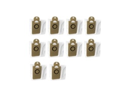 Acessórios de Aspirador Substituição do saco de pó 10 peças para Autovac Ihrv6 / Ionvac Smartclean V4 / Ionvac Optimax 360 / L6 Pro