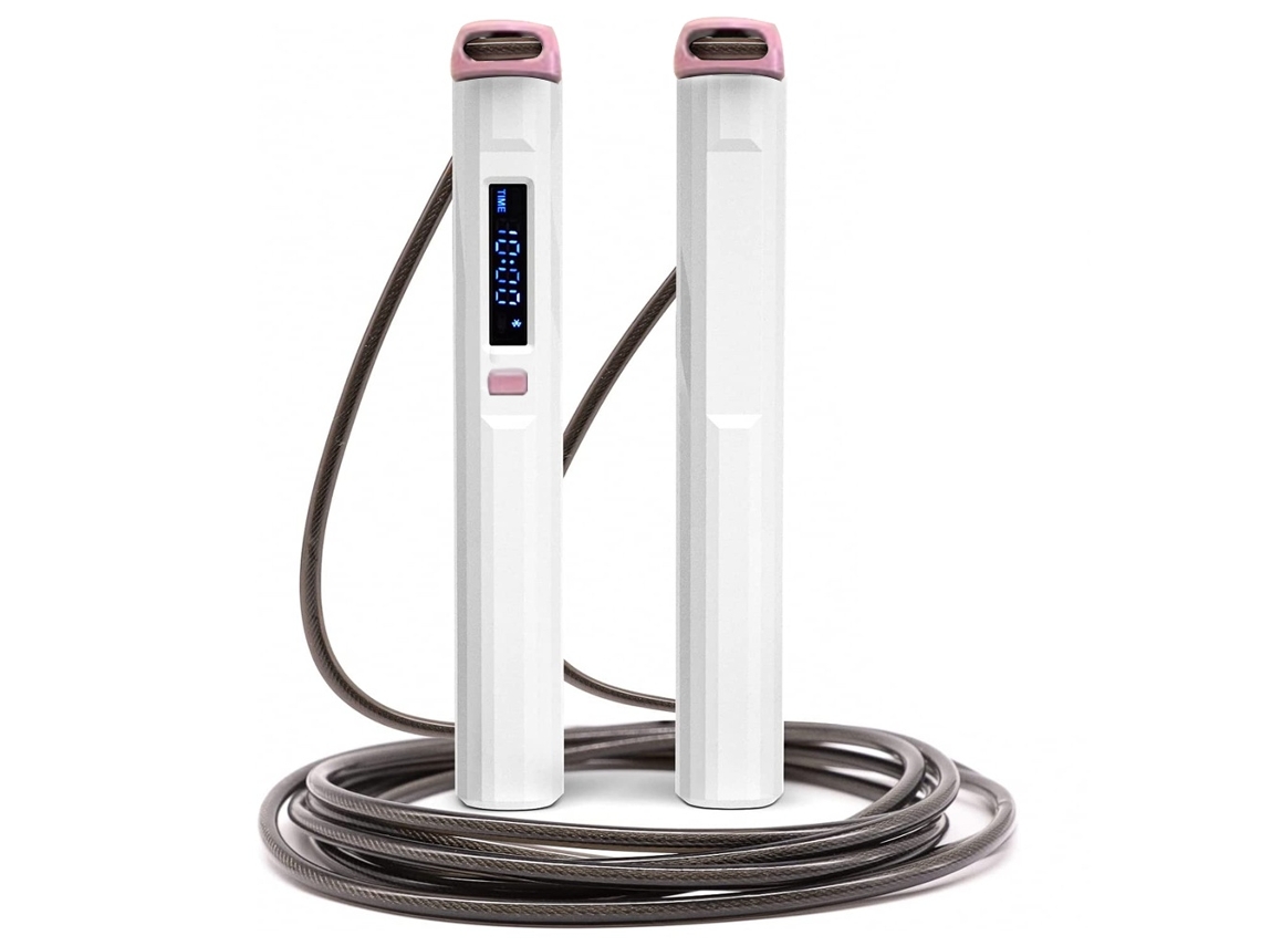 Lurelia Corda De Saltar Com Contador Rotação 360°, Led, Para Treino