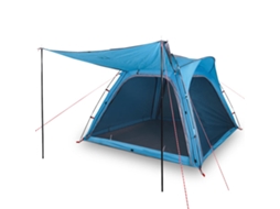 Camping Tent, Camping Tents Vidaxl Azul Poliéster (n/a)