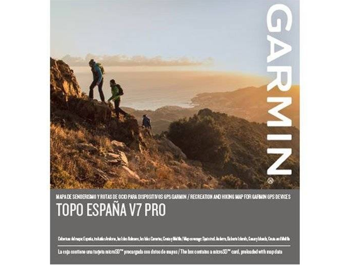 Cartão Microsd/Sd GARMIN Topo Spain V7 Pro