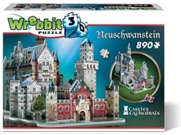 Puzzle WREBBIT 3D Neuschwanstein Castle 3D Jigsaw Puzzle (Idade Mínima: 4)