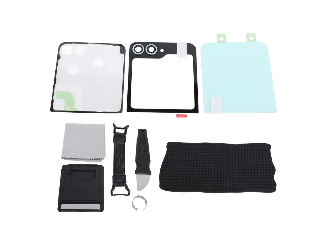 Vidro Capa Traseira Flip LAXISCREED Galaxy Z Flip 6 Verde