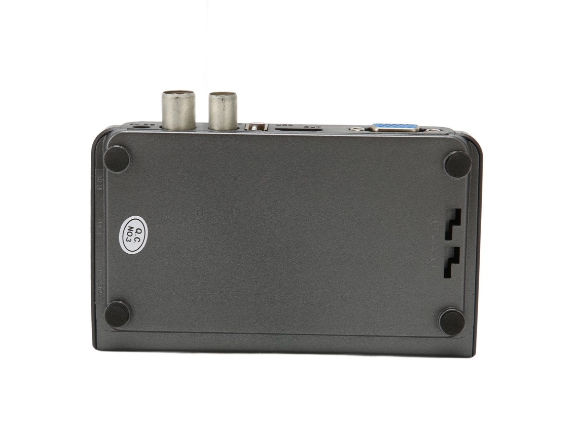Conversor Mini Av Para Hd Multimedia Interface E Vga Conversor De Vídeo Hd 100‑240v Plug Uk