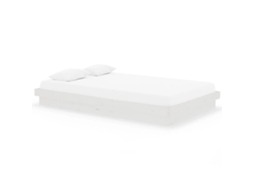 Bed Frame, Bed Frames Vidaxl Branco Madeira (120 X 200 Cm)
