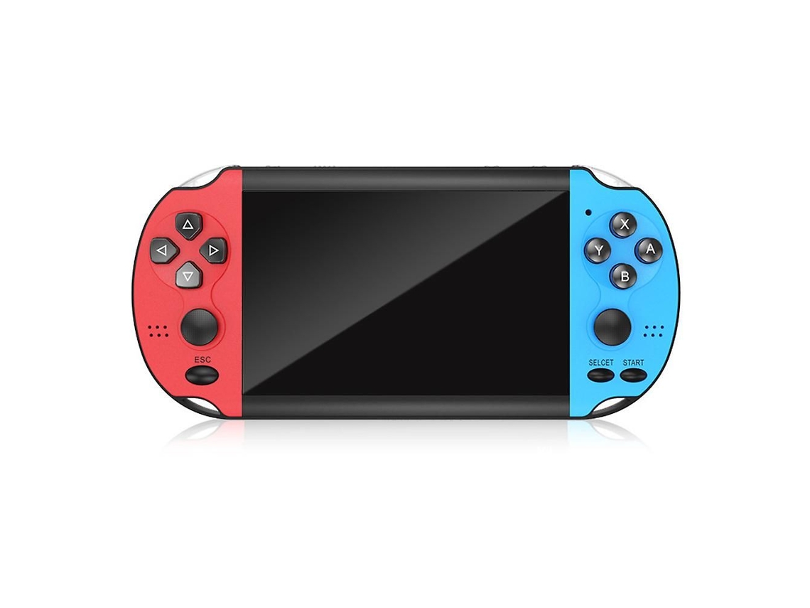 Console de Jogos Portátil Retrô com Tela de 4,3 Polegadas, 10 Mil Jogos, Função Dual Shake e Reprodução de Mídia. GOKOCO