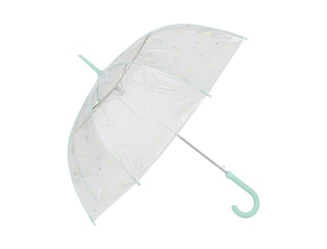 Guarda-chuva De Mulher Clima Comprido Gotas Verde