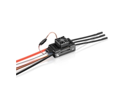 Controlador de velocidade brushless Hobbywing Platinum 120a V5 Vbar com telemetria para helicóptero. MDUG