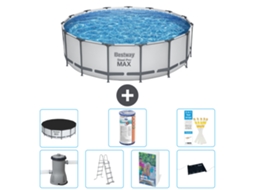 Bestway Piscina Bestway Steel Pro Max Redonda - 488x122 Cm - 8-peças S619