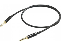 Cabo de Áudio PROEL (Jack 6.3mm - 5 m - Preto)