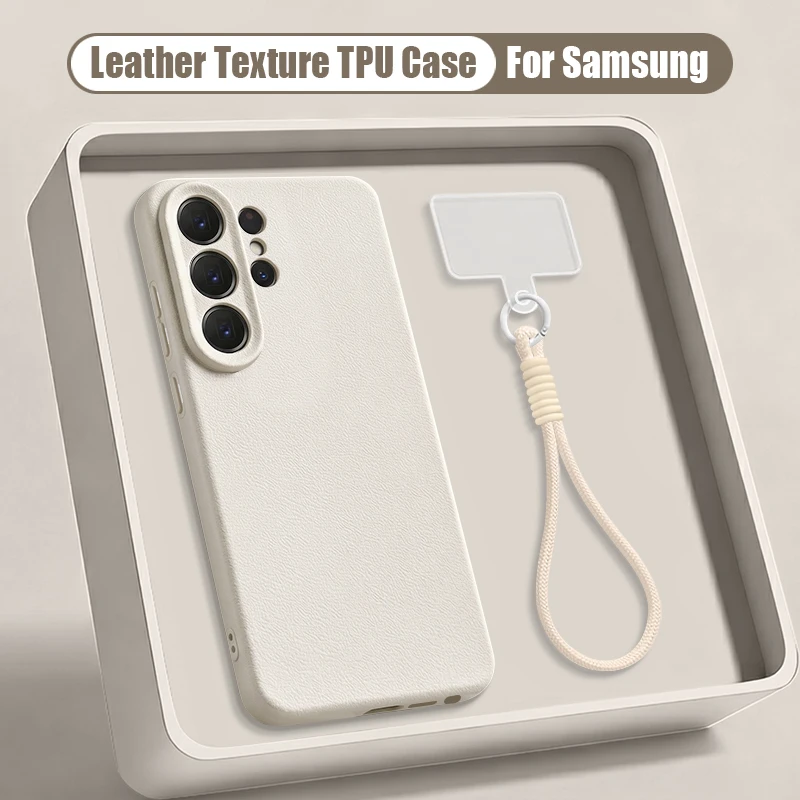 (branco) Capa De Celular Estilo Lingerie Com Pulseira Para Galaxy S26, Tpu Macio
