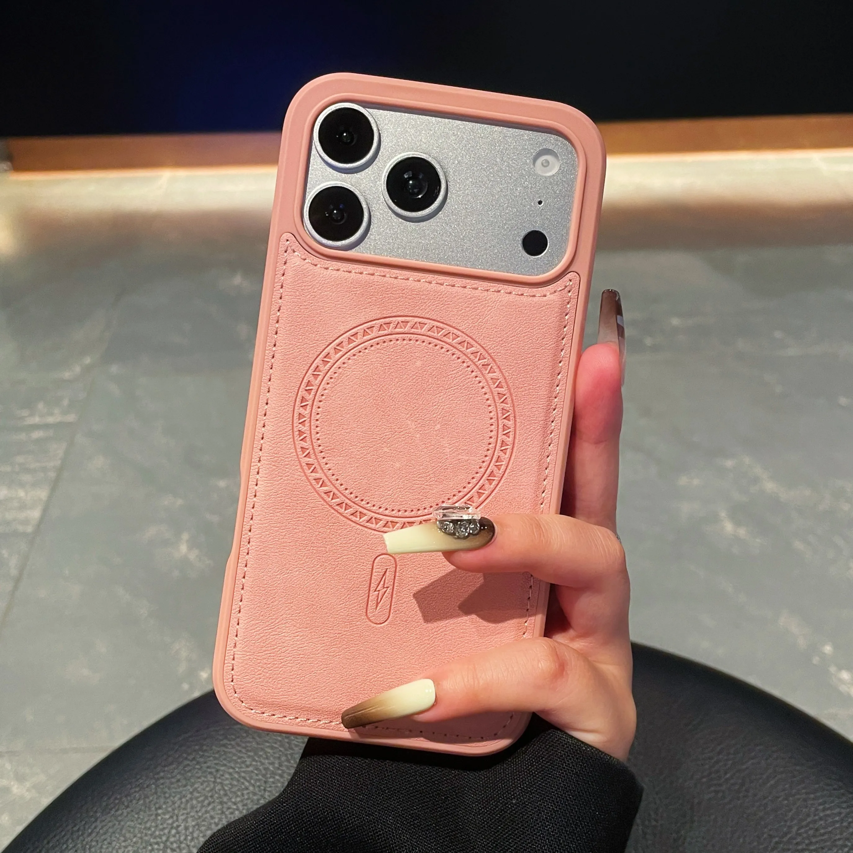 Capa Retrô Em Couro Pu Para Iphone 15 (11xr), Macia E Resistente A Impactos, Estilo Executivo.