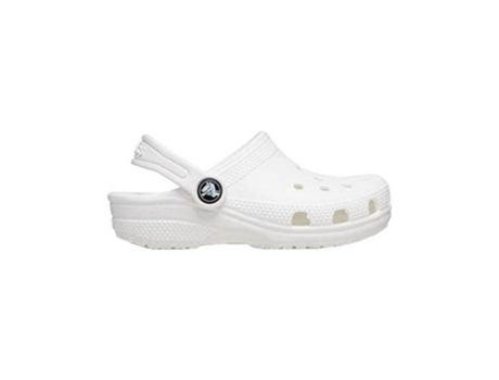 Sandálias Classic CROCS para Bebés (Branco - Material Sintético - 25-26 )