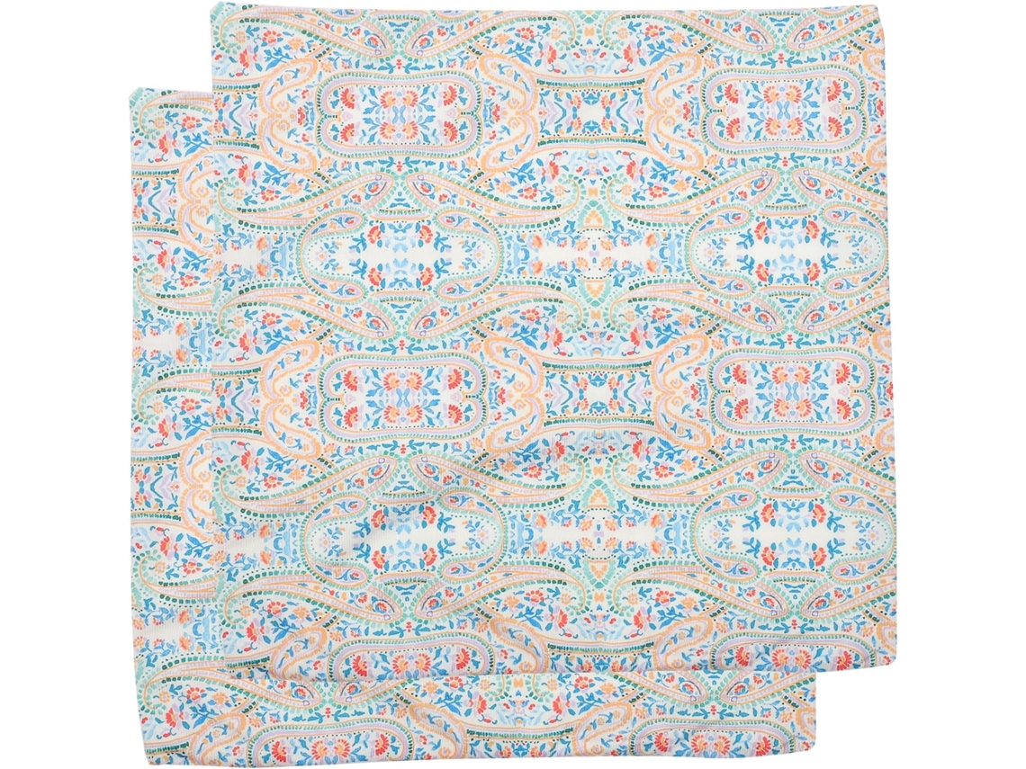 Capas de Almofada Boho, Decorativas para Sofá Feitas Poliéster, Conjunto 2 Peças com Estampa CHABERLU