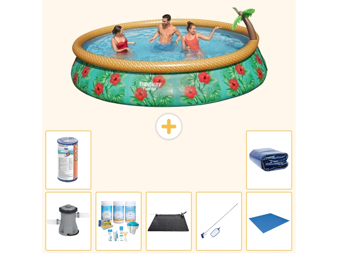 Bestway Piscina Bestway Fast Set Redonda - 457x84 Cm - 8-peças S21468