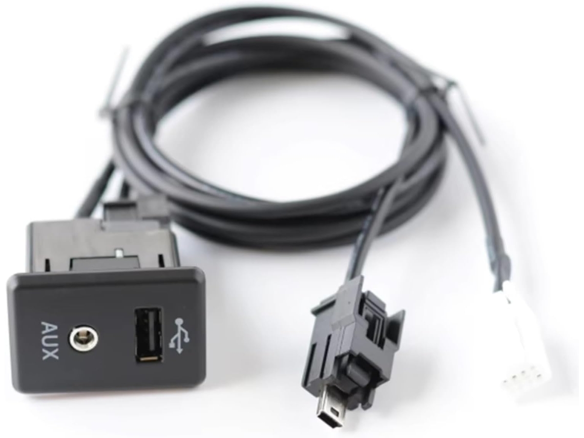 Porta De Carregamento Aux Para Carro Compatível Com Nissan Rogue Sport 2017-2019, Nv 2014-2019e Kicks 2018-2019, Cabo De