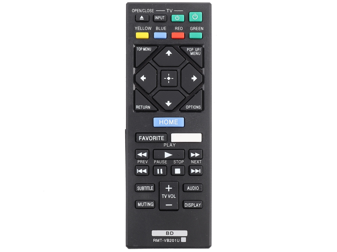 Aetheria controle Remoto Substituto Rmtvb201u para Sony Blu ray Dvd Bdp s3700 Bdp bx370 Bdp s1700