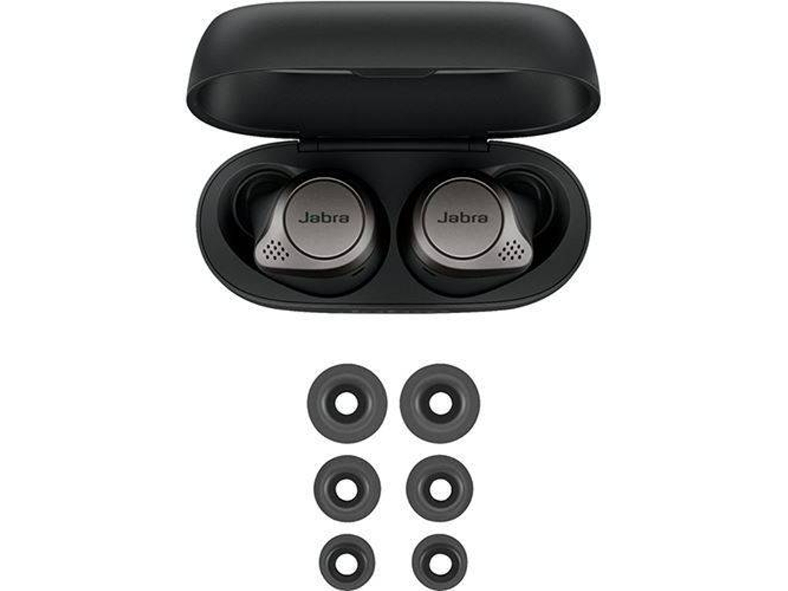 Auriculares Bluetooth True Wireless JABRA Elite 75T (In Ear - Microfone - Preto)
