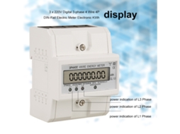 Medidor Elétrico Digital Trifásico 4 Fios 10 a Kwh | S/MARCA