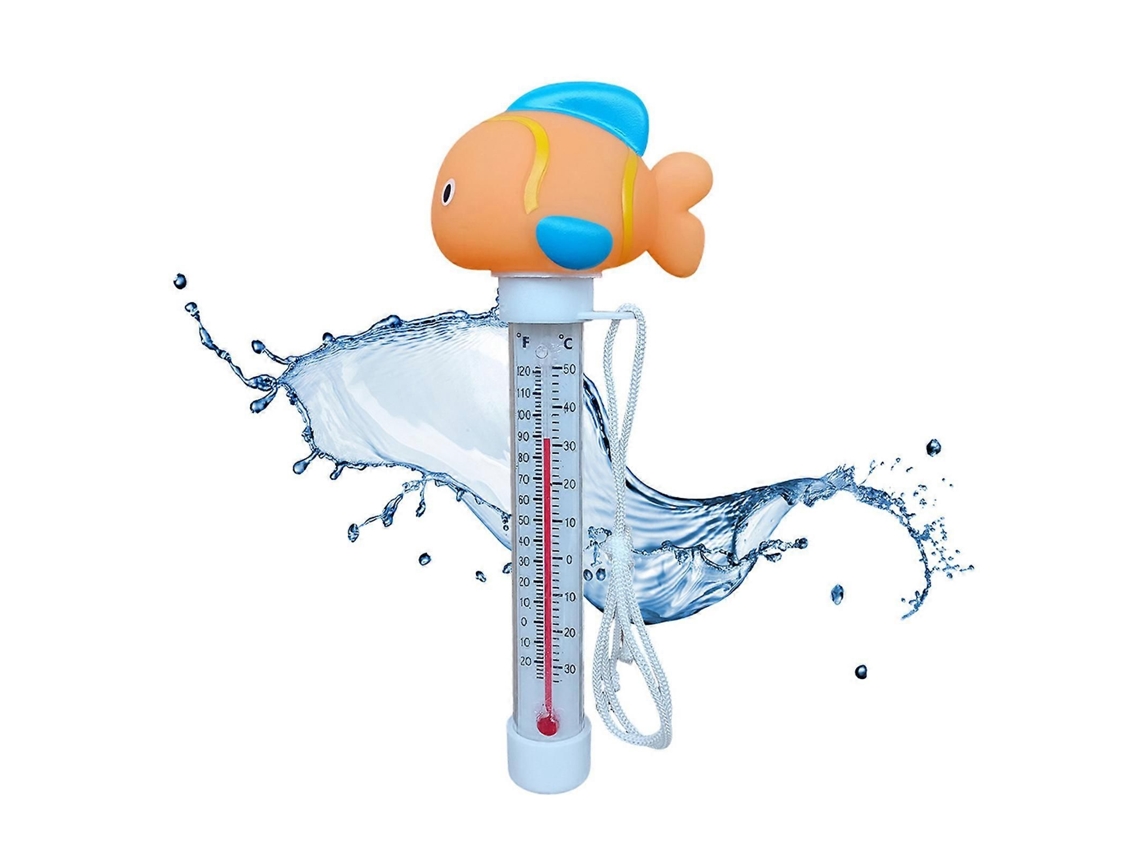 Termômetro Flutuante para Piscina, Testador de Temperatura Natação, Term Ômetro Banheira GOKOCO