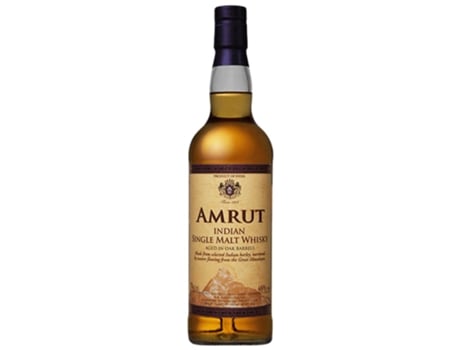 Whisky AROMAS DA TARDE Amrut Indian Single Malt (70 CL - 1 unidade)