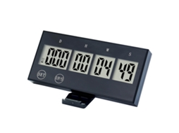 Temporizador Digital Target Lcd Con Pantalla Táctil Para Exámenes Estudio Cocina Negro