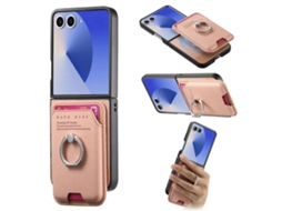 Capa De Celular Com Alça Magnética E Alça Para Cartão Em Tecido De Sarja