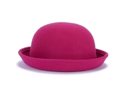 2026 chapéu de Lã Fedora para Mulher com Cor Solida e Estilo Casual Temporada 2021