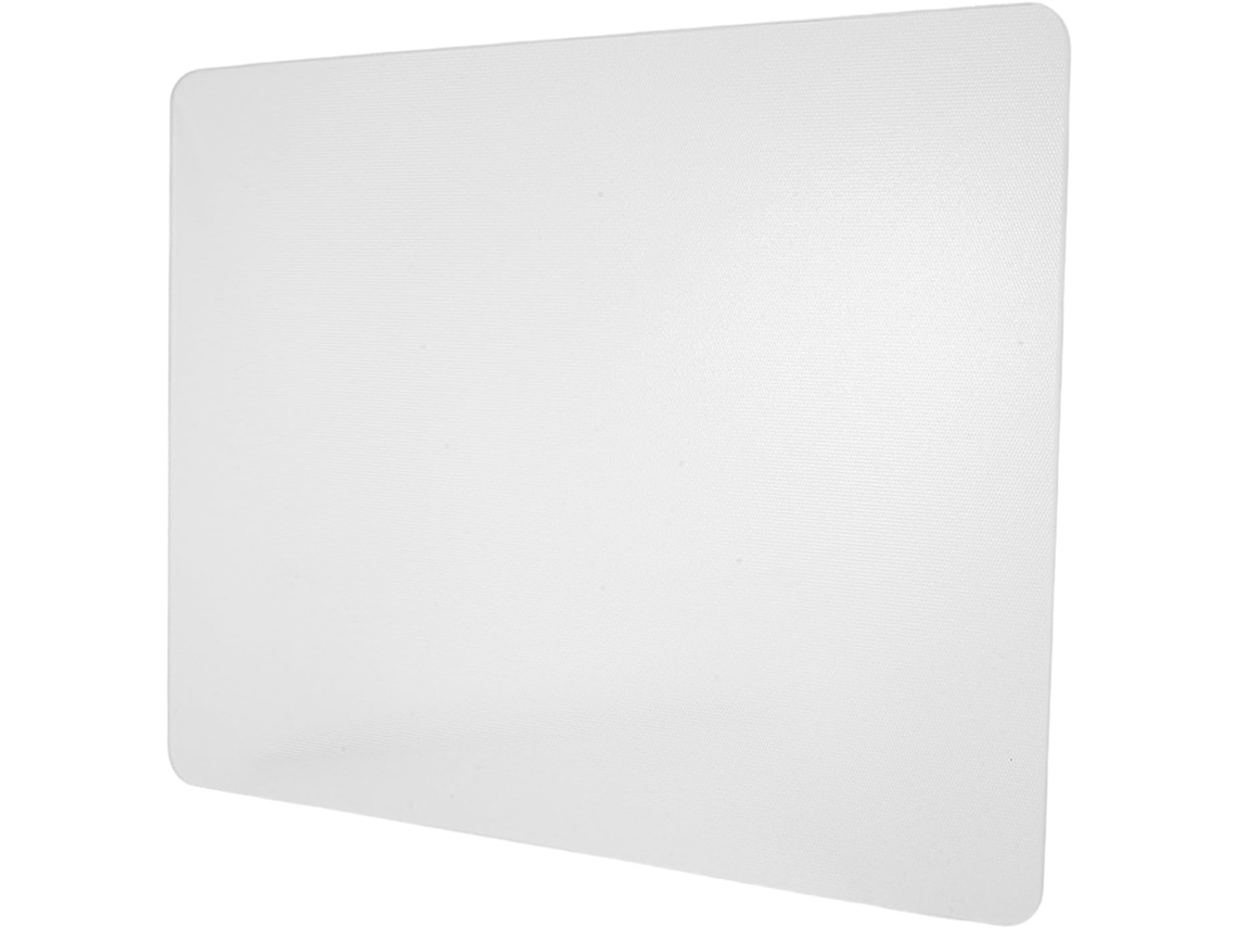 Mousepad De Vidro Transparente Para Escritório, Perfil Fino E Compacto
