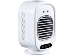 Mini Ventilador De Mesa Usb Com Rotação 90 Graus, Alimentado Por