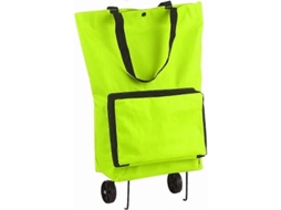 Sacola de Compras com Rodinhas, Dobrável Rodas, Carrinho Reutilizável e Dobrável, Sacolas C Ompras Dobráveis, V GOKOCO