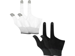 Jojofuny 2 Pares De Dedeiras Elásticas Para Tela Sensível Ao Toque, Em Nylon E Grafeno, Para Conforto E Precisão
