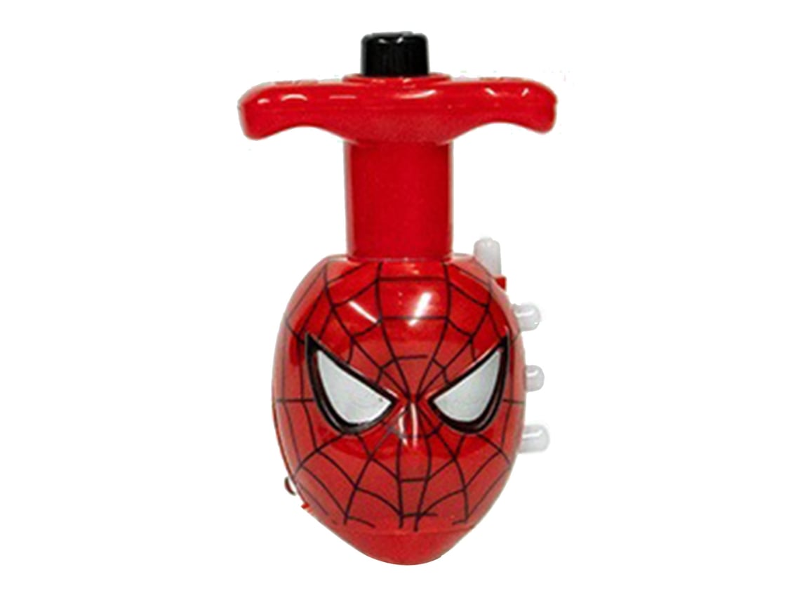 Ats brinquedo Giróscopo com Luzes Led Piscantes Música Top Rotativo Bonito Desenho Animado Lançador Tipo 2