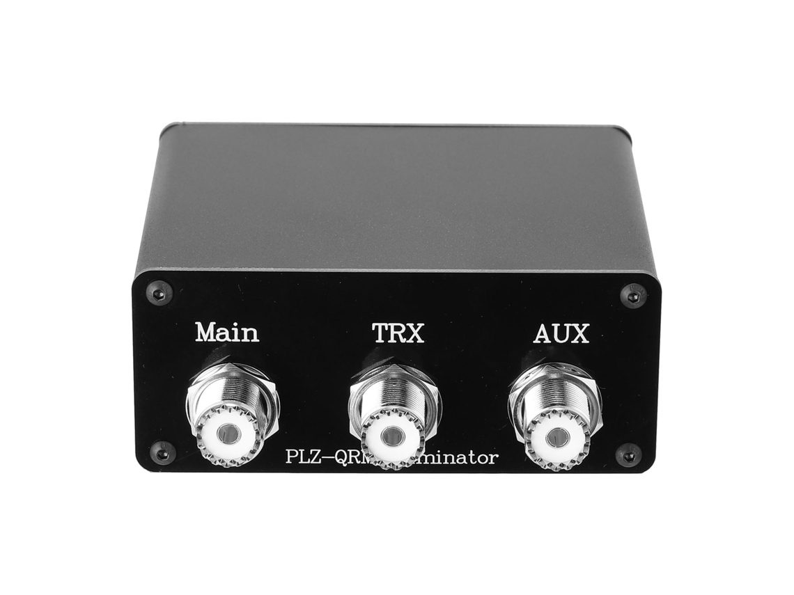 Yuru eliminador Qrm X phase 1 30mhz Hf Bands com Controle Ptt, Fase e Dois Ganhos Ajustáveis, Carcaça de Alumínio