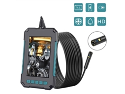 Endoscópio industrial, borescope duplo com câmera 1080p HD, tela LCD 4.3 polegadas, à prova d'água IP67 | S/MARCA