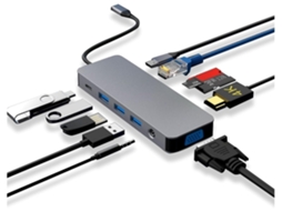 Adaptador Usb c Hub 11 em 1 Tablet Jogos Rápidos STELASPLEN