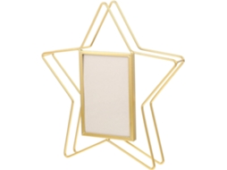 Porta Retratos Giratório Metal Dourado Design Moderno Decorativo Suporte Fotos Estar Quarto Decoração Elegante GOKOCO