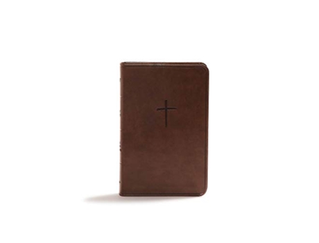 Livro CSB Compact Bible, Brown LeatherTouch, Value Edition de Csb Bibles By Holman (Inglês)