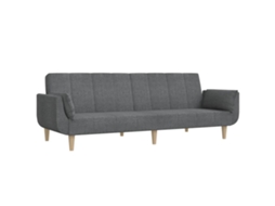 Sofa Bed, Sofa Beds Vidaxl Cinzeto Tecido (n/a)